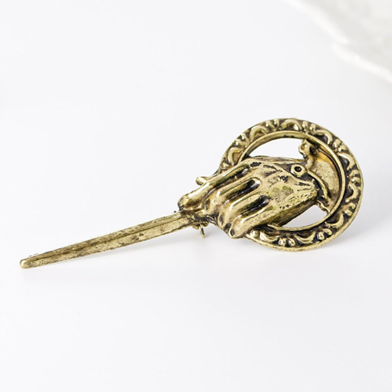 Game of Thrones Hand of the King Cosplay Badge Metal Alloy Brooch Pin